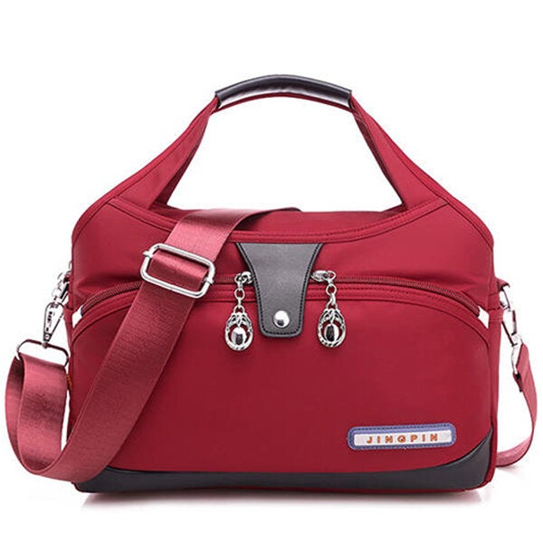 Women Large Capacity Multi-Pocket Shoulder Bag Handbag For Outdoor