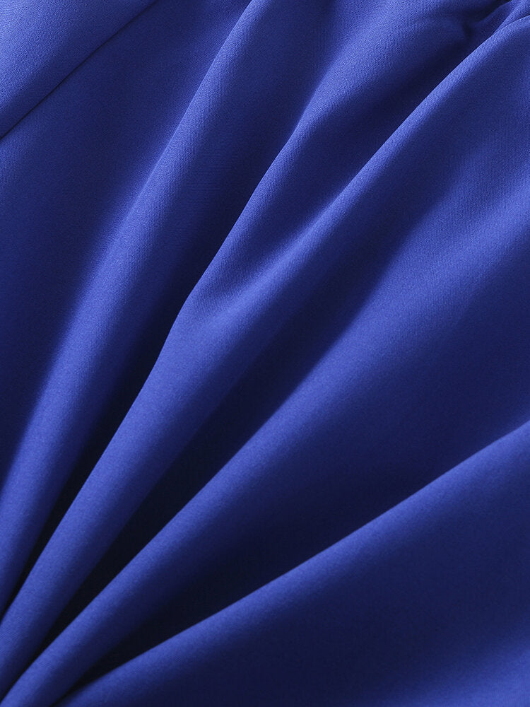 Men Solid Color Quick Dry Sports Running Casual Stretch Double Layered Board Shorts