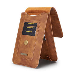 Men Faux Leather Phone Bag Holder Crossbody For 5.2 Inch Or 6.5