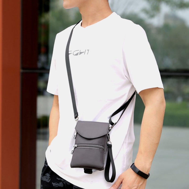 Men Women Small Waterproof Crossbody Bag Phone Bag Waist Bag Outdoor Travel