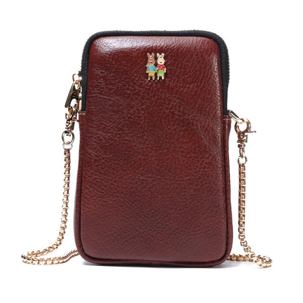 Genuine Leather Summer Phone Bag Messenger Shoulder Crossbody
