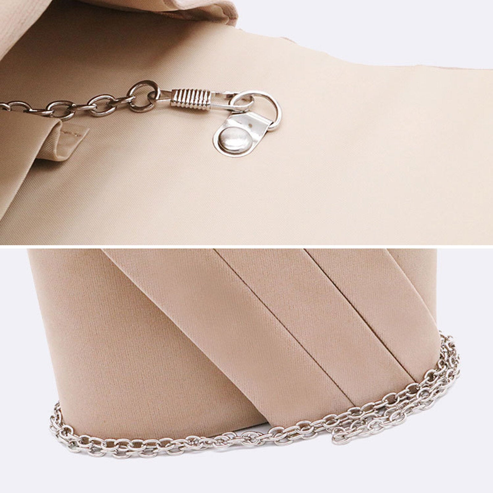 Women Dacron Fabric Elegant Fluffy Clutch Bag Magnetic Closure Casual Square