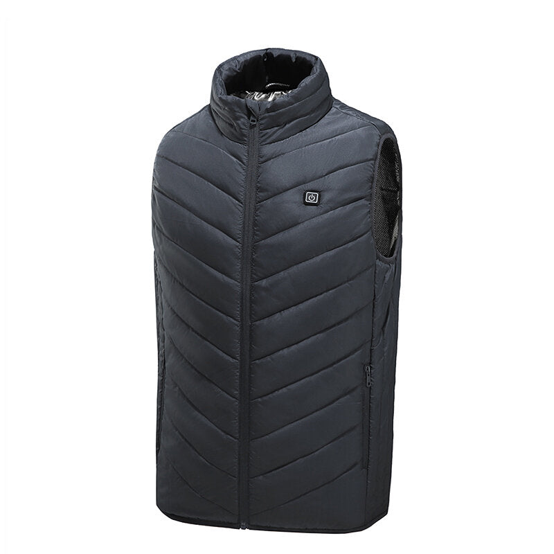 Men's Electric Heated Vest for Skiing & Cycling