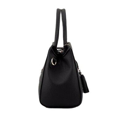 Women Tassel Leather Handbag Messenger Satchel Shoulder Crossbody Bag