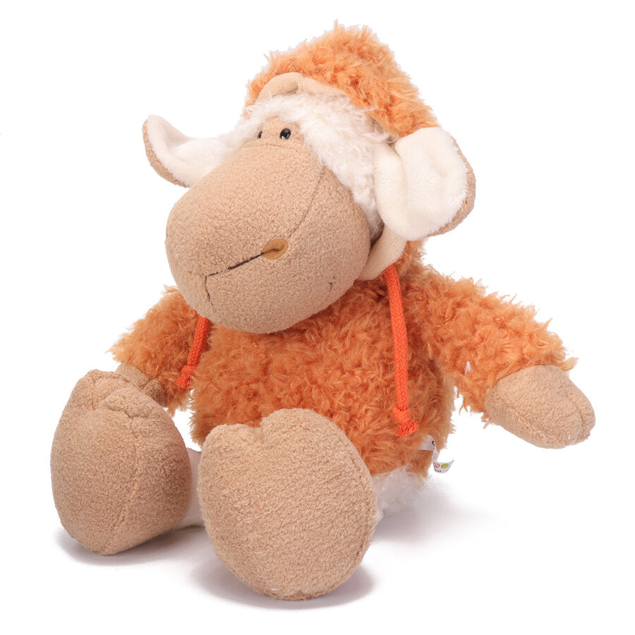 14 Inch Dolly Sheep Stuffed Animal Plush Toys Doll for Kids Baby Birthday Gifts