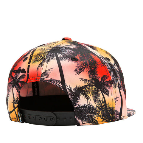 Men Women Tropical Wind Coconut Flat Hat Leaf Hip Hop hat Baseball Cap