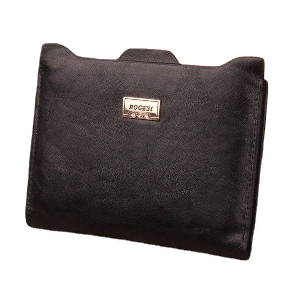 Women Genuine Leather Wallet Small Zipper Pu Coin Card Holder Purse