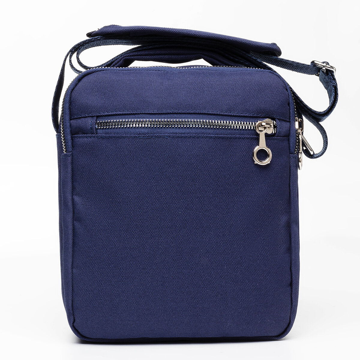 Women Nylon Large Capacity Zipper Crossbody Bag Multi-compartment Shoulder Messenger Bag