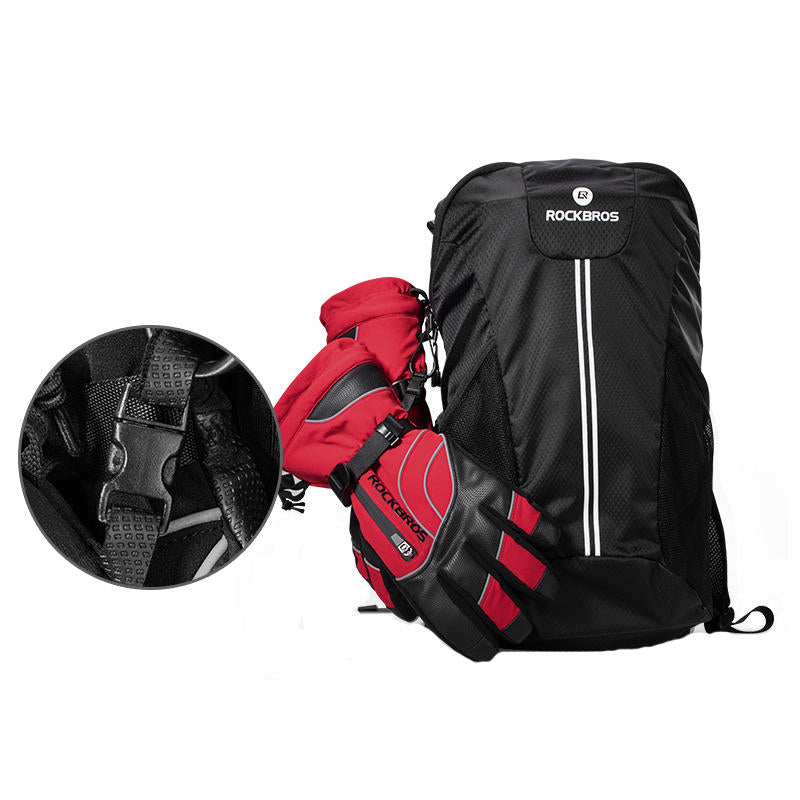 Over -30 degree Thermal Ski Gloves Waterproof Snowmobile Snowboard Glove Snow Unisex Snowboarding Fleece Skiing Gloves