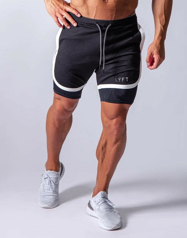 Men's Running Athletic Shorts Loop Fitness Gym Workout Running Jogging Trail Breathable Quick Dry Soft Sport Pants