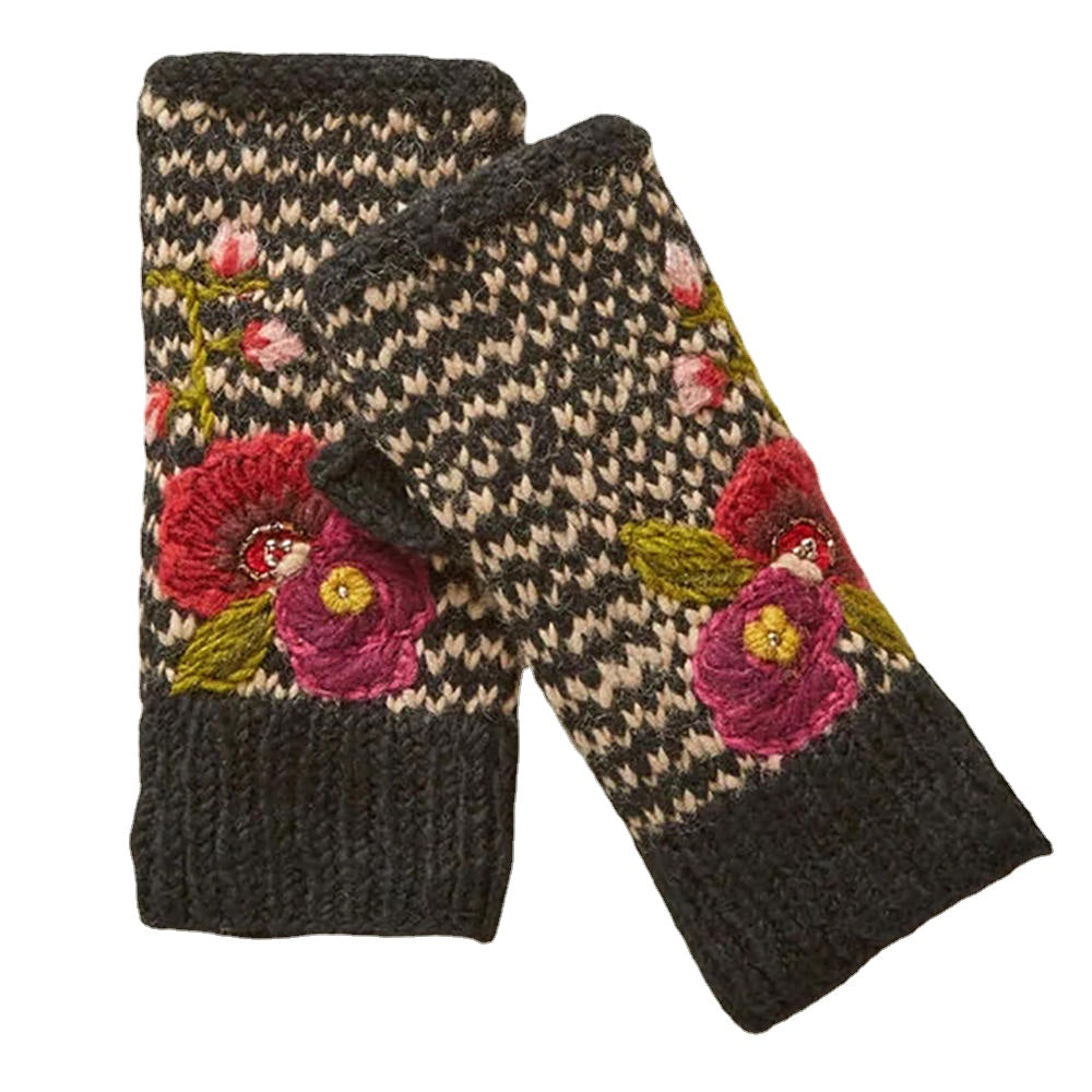 Women Casual Knit Glove Handwarmers