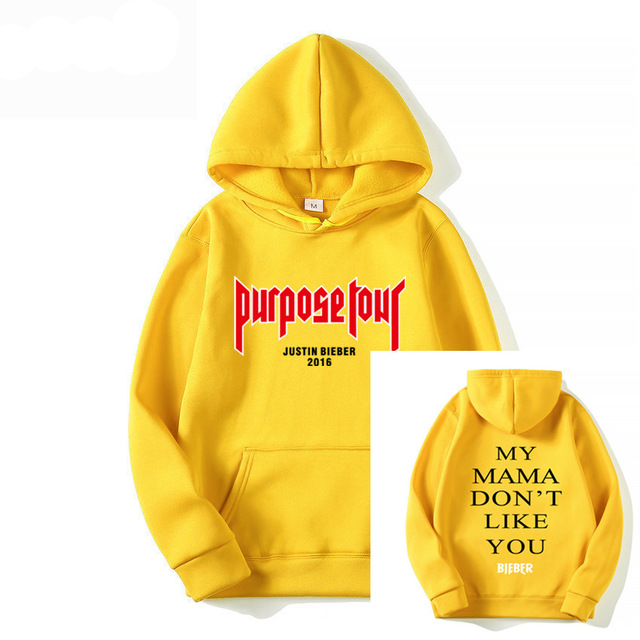 Justin Bieber Poster Hip Hop Sweat Homme Hoodie