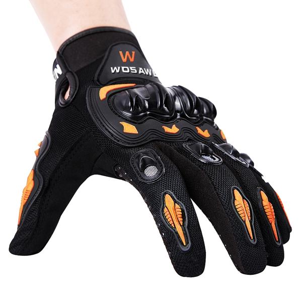 Off Road Vehicle Motorcycle Riding Gloves Full finger With Hard Shell Anti Fall Gloves