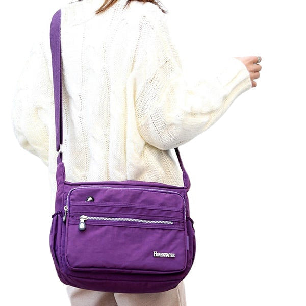 Nylon Waterproof Light Weight Crossbody Bag Shoulder Bag For Women