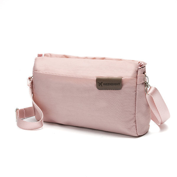 Women Travel Passport Storage Bag Nylon Waterproof Crossbody