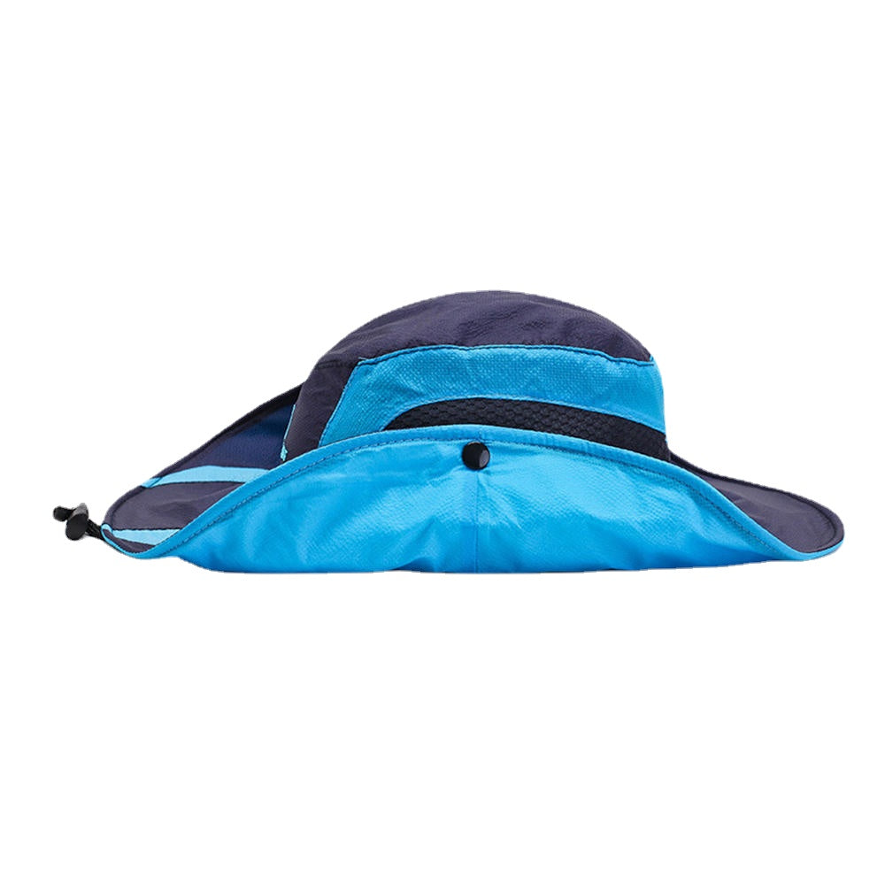 Men Woman Quick-drying Fisherman Hat Foldable Visor Hat With Embroidery Bucket Hat