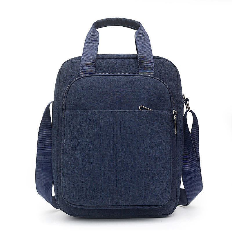 Men's Large Waterproof Oxford Shoulder & Crossbody Bag