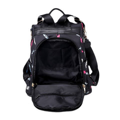 Women Feather Light Anti-theft Waterproof Outdoor Multi-carry Handbag Shoulder Bag Backpack