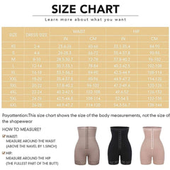 Women High Waist Body Shaper Butt Lifter Firm Control Shapewear Boyshorts