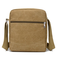 Men Canvas Outdoor Crossbody Bags Leisure Multi-Function Shoulder