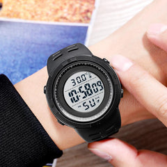 Body Ambient Temperature Monitor Date Week Luminous Display Chronograph Waterproof Fashion Universal Digital Watch