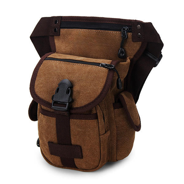 Unisex Casual Canvas Outdoor Sports Waist & Camera Bag