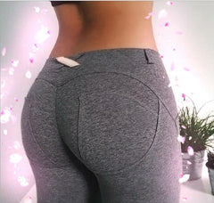 Women Sports Yoga Leggings Fitness Sexy Hip Push Up Tights Gym Running Trousers