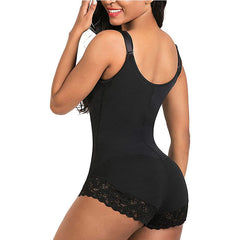 Shapewear for Women Tummy Control Fajas Colombianas Body Shaper Zipper Open Bust Bodysuit