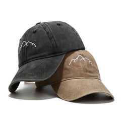 Neutral Cotton Outdoor Sports Washed Old Mountaineering Fishing Hat Sunscreen Sunshade Baseball Cap