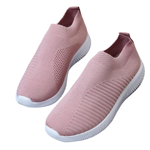 Women Casual Shoes Woman Plus Size Breathable Mesh Slip-on Women's Vulcanize Shoes Ladies Sneakers Spring Summer Running