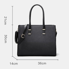 Women Casual Large Capacity Multi-Compartments Faux Leather Crossbody Bag Handbag