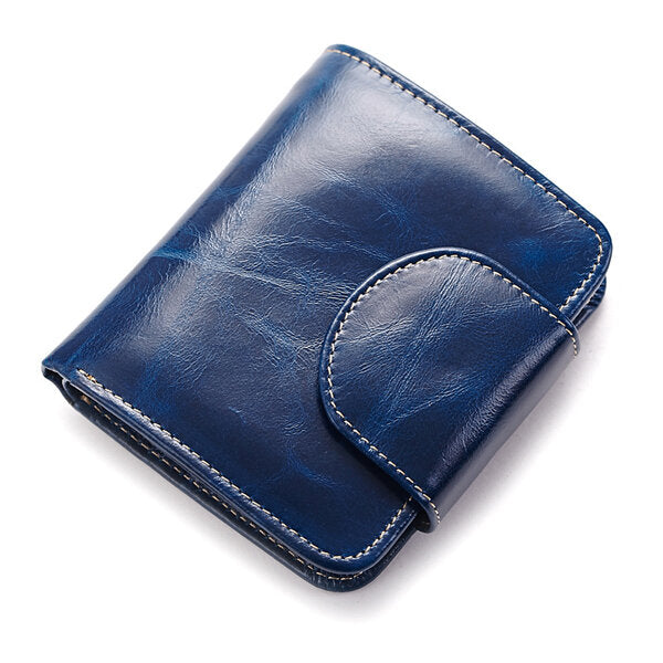 Women Genuine Leather Wallet Business Card Holder Purse