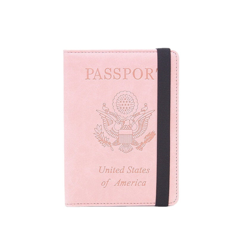 RFID Blocking Travel Multifunctional Card Slots Passport Storage Bag Wallet