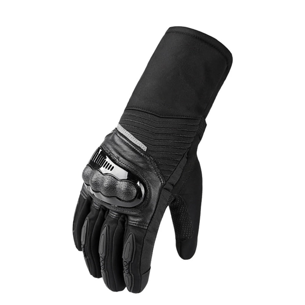Waterproof Winter Motorcycle Gloves - Warm, Cold Weather Riding Gear
