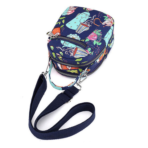 Trending Printed Crossbody Phone Bag Lightweight Shoulder Bag For Women