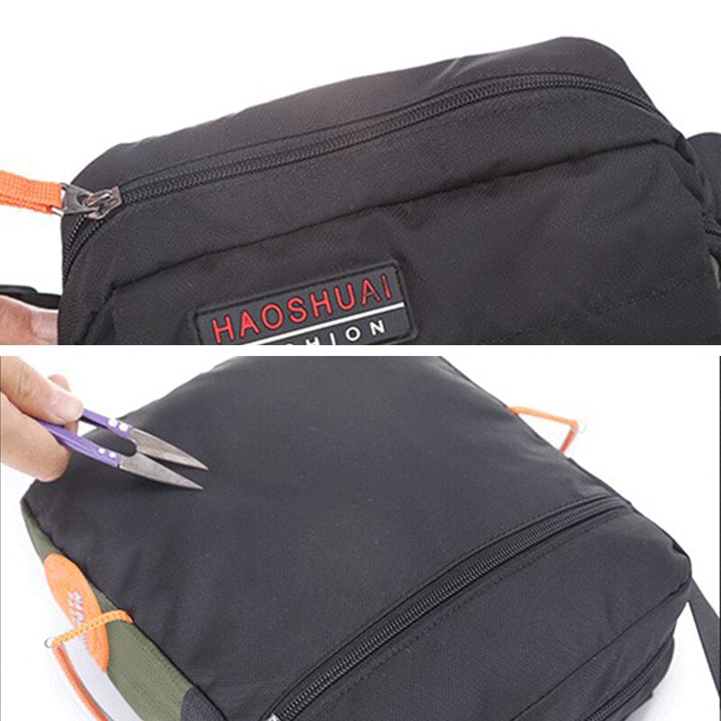 Men Fashion Outdoor Travel Bag Nylon Waterproof Shoulder Crossbody