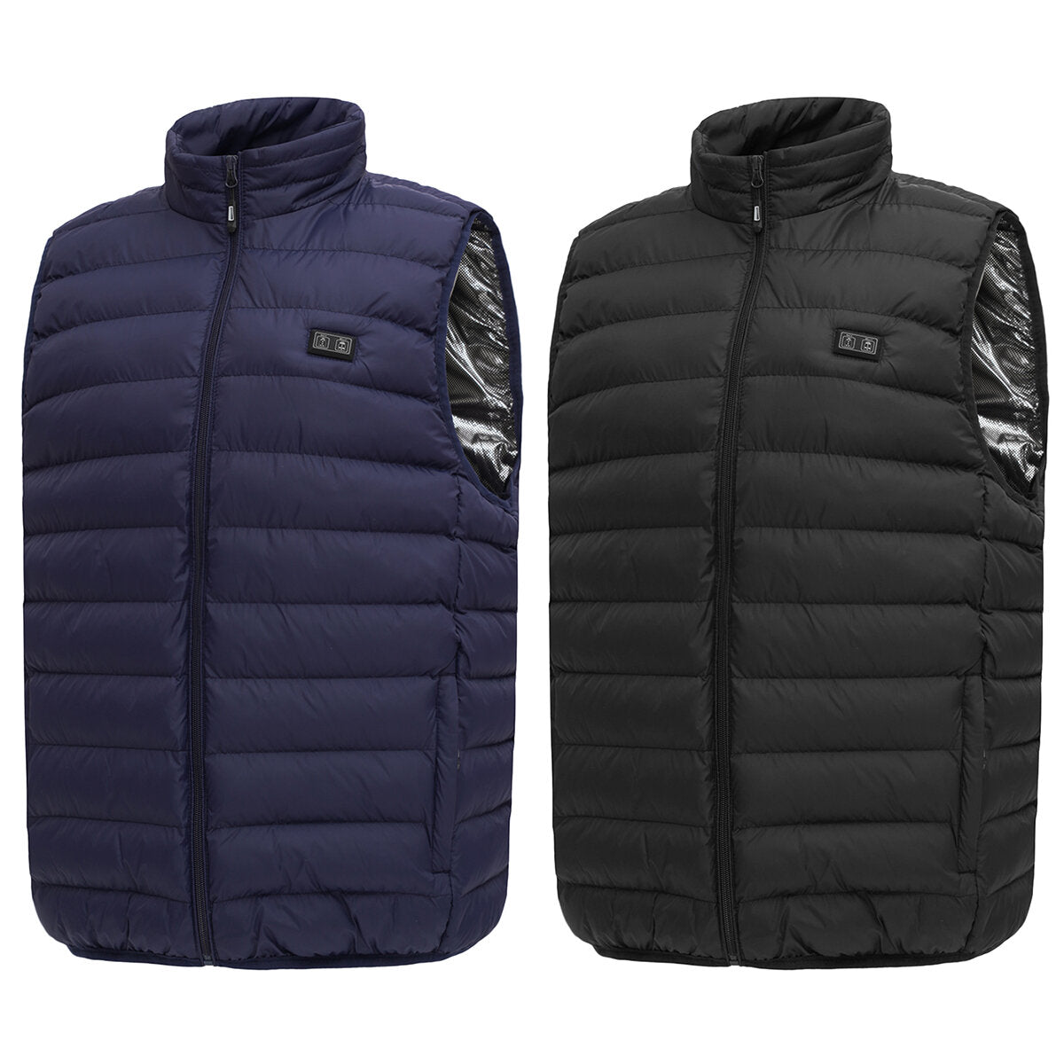 Graphene Electric Heating Vest, USB-Powered, 11 Zones, Thermostat Control, Winter Warmth