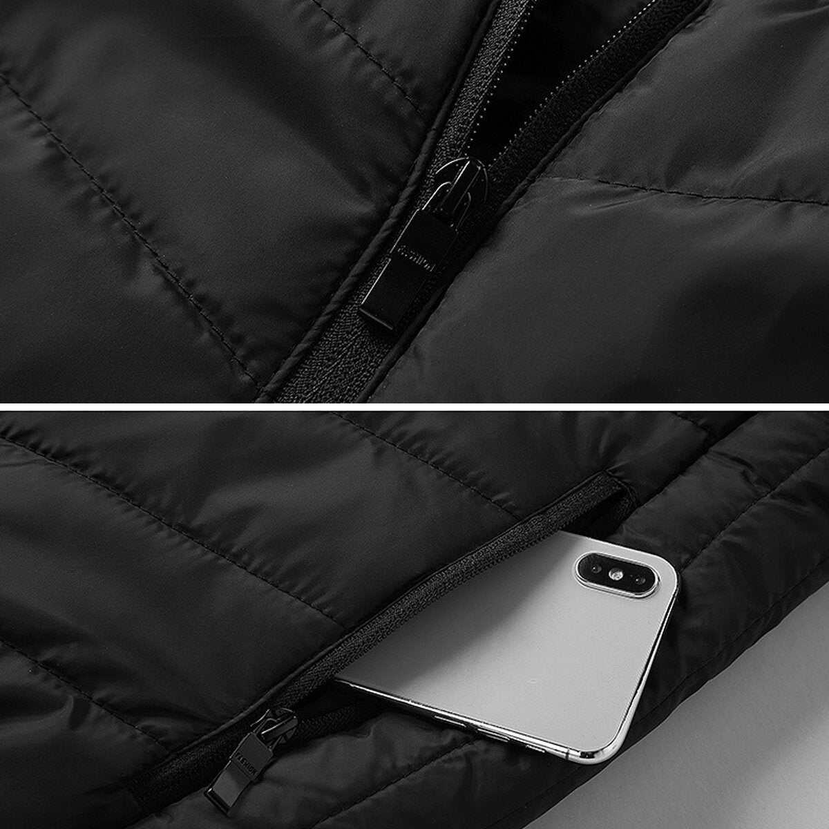 USB Heated Vest - Electric Warm Jacket for Men & Women, Winter Thermal Coat