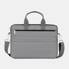 Men Nylon Portable Shockproof Waterproof Breathable Briefcase Teacher Bag Handbag 13.3/14/15.6/17.3 Inch Laptop Bag Crossbody Shoulder Bag
