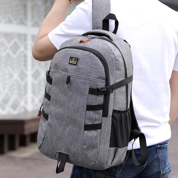 Men Oxford Large Capacity Casual Travel Backpack