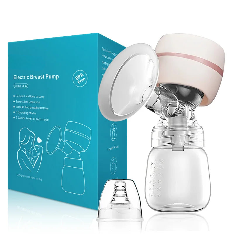 Intelligent Electric Breast Pump - High Suction, Comfortable, Silent, Painless for Postpartum Use