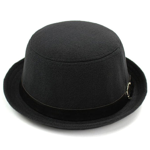 Ladies Hat Stylish Woolen Solid Little Dome British Retro Cap