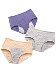 Plus Size Women Mesh Breathable Leakproof Physiological Panty