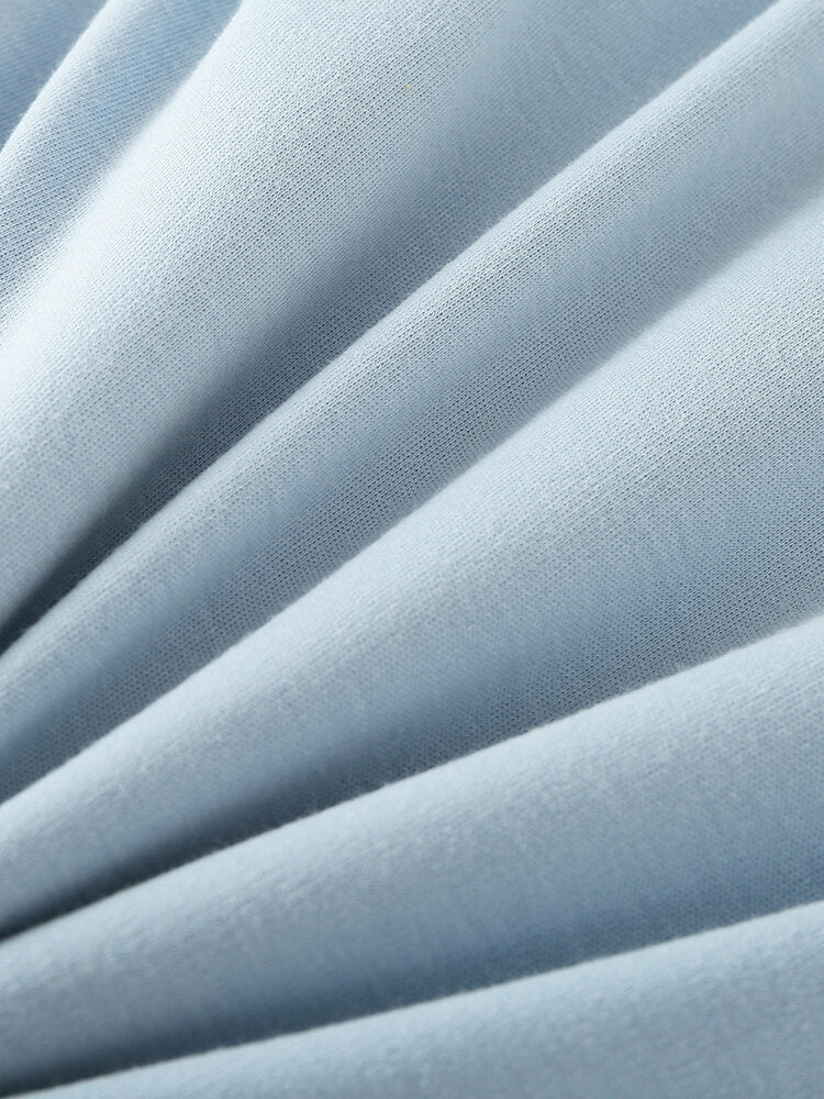 Women's Cartoon Animal Print Pajama Set - Pullover & Elastic Waist Pants