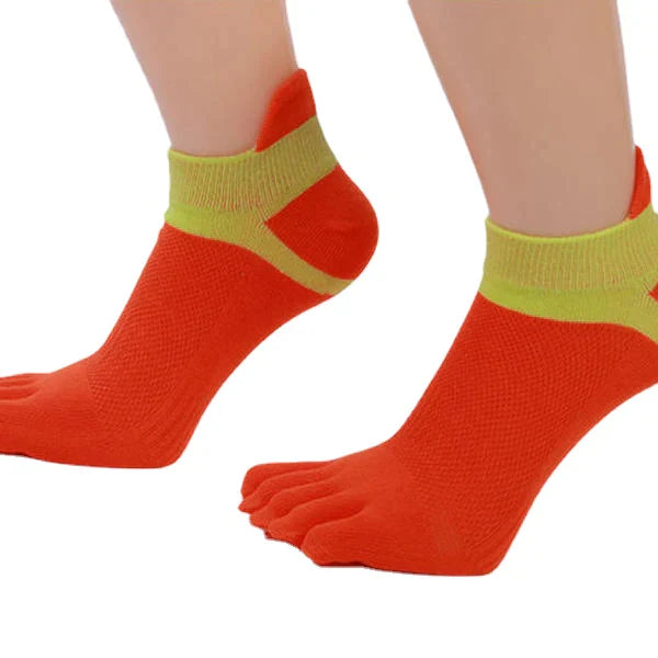 Women Five Toes Breathable Sports Yoga Sock Cotton Exercise Cycling Ankle Socks