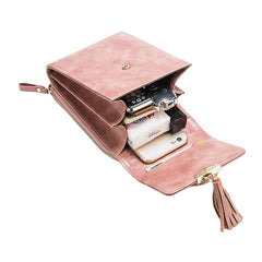 Women Fashion Tassel Shoulder Bag Shoulder Bag Phone Bag