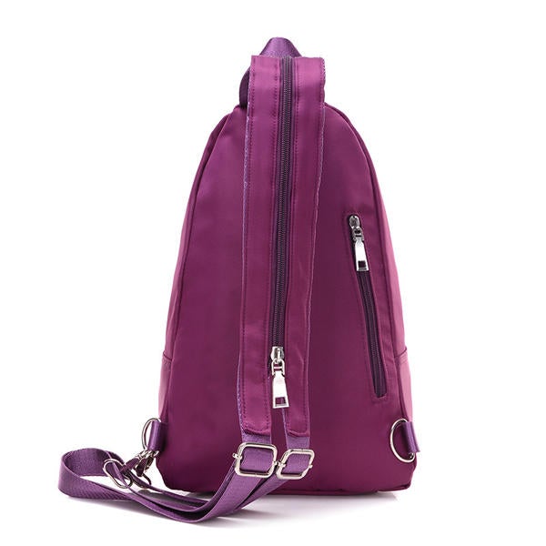 Waterproof Nylon Multi-Purpose Shoulder Bag Backpack Chest Diagonal Package Twill Bag