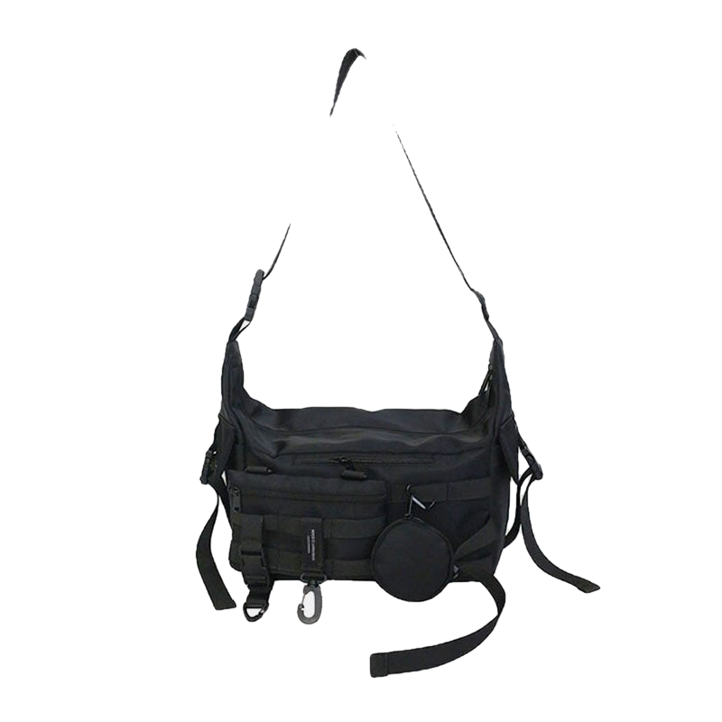 3 Pcs Men Nylon Dumpling Shape Three-in-one Cool Stylish Sports Hippie Bag Crossbody Shoulder Hobo