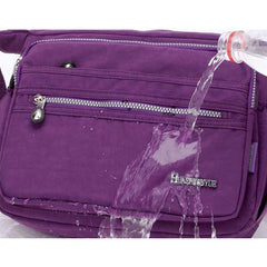 Nylon Waterproof Light Weight Crossbody Bag Shoulder Bag For Women