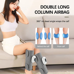 Electric 360° Air Pressure Calf Massager, Wireless Leg Massage, 3 Modes, Airbag Compression, Enhances Blood Circulation